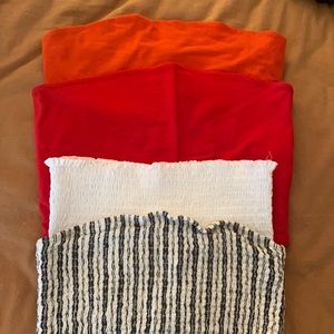 Tube top bundle!